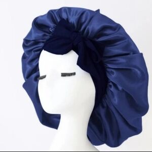Satin Blue Bonnet By Velanico